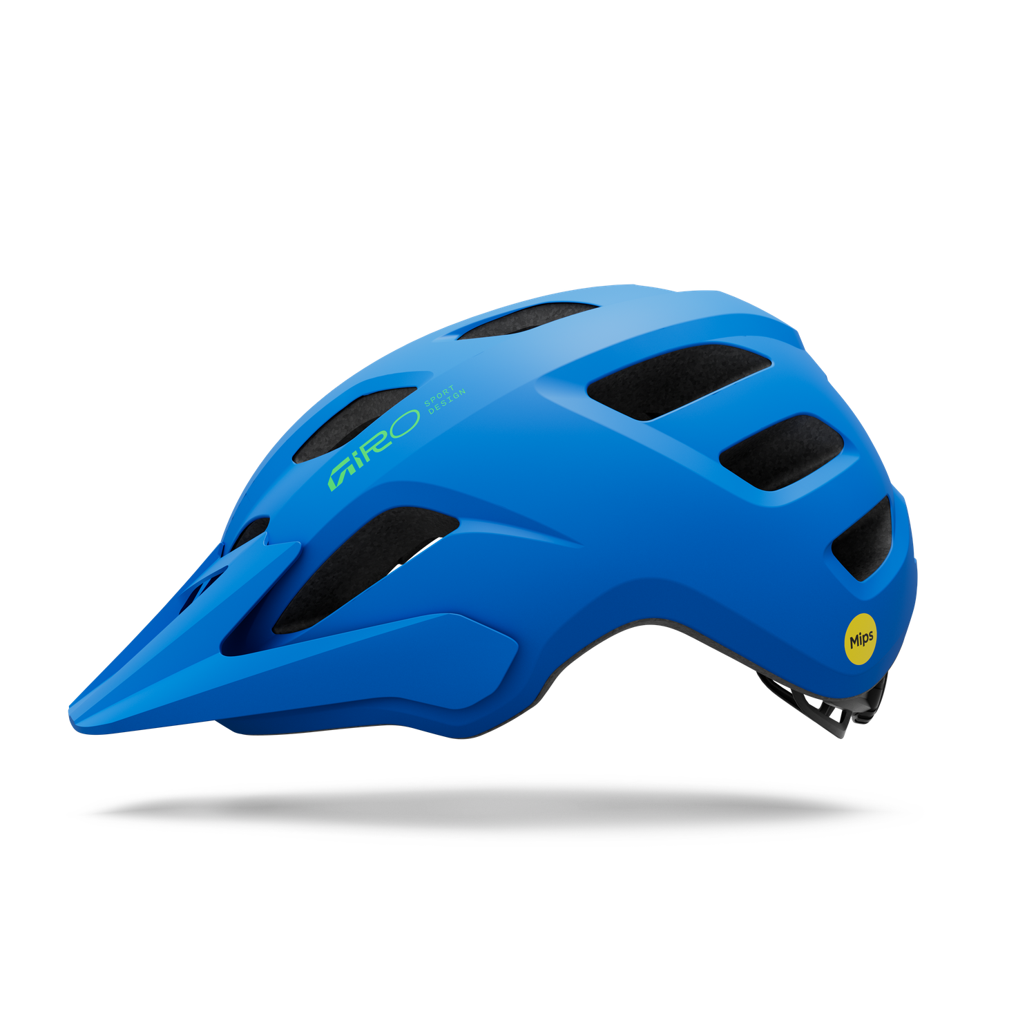 Giro Tremor MIPS child Helmet matte blue jewel side view